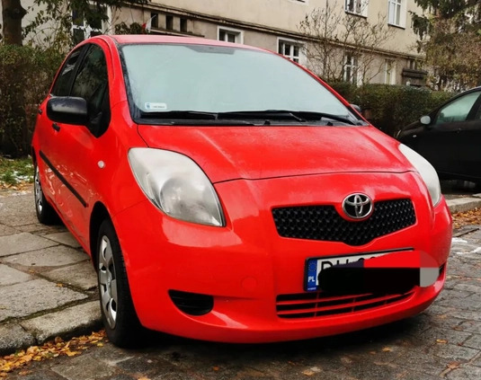 Toyota Yaris cena 16600 przebieg: 235000, rok produkcji 2008 z Wrocław małe 37